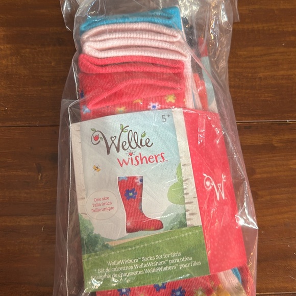 American Girl WellieWishers Socks Set for Girls New in Package 5 pair - Picture 2 of 4